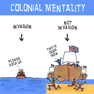 La mentalité coloniale