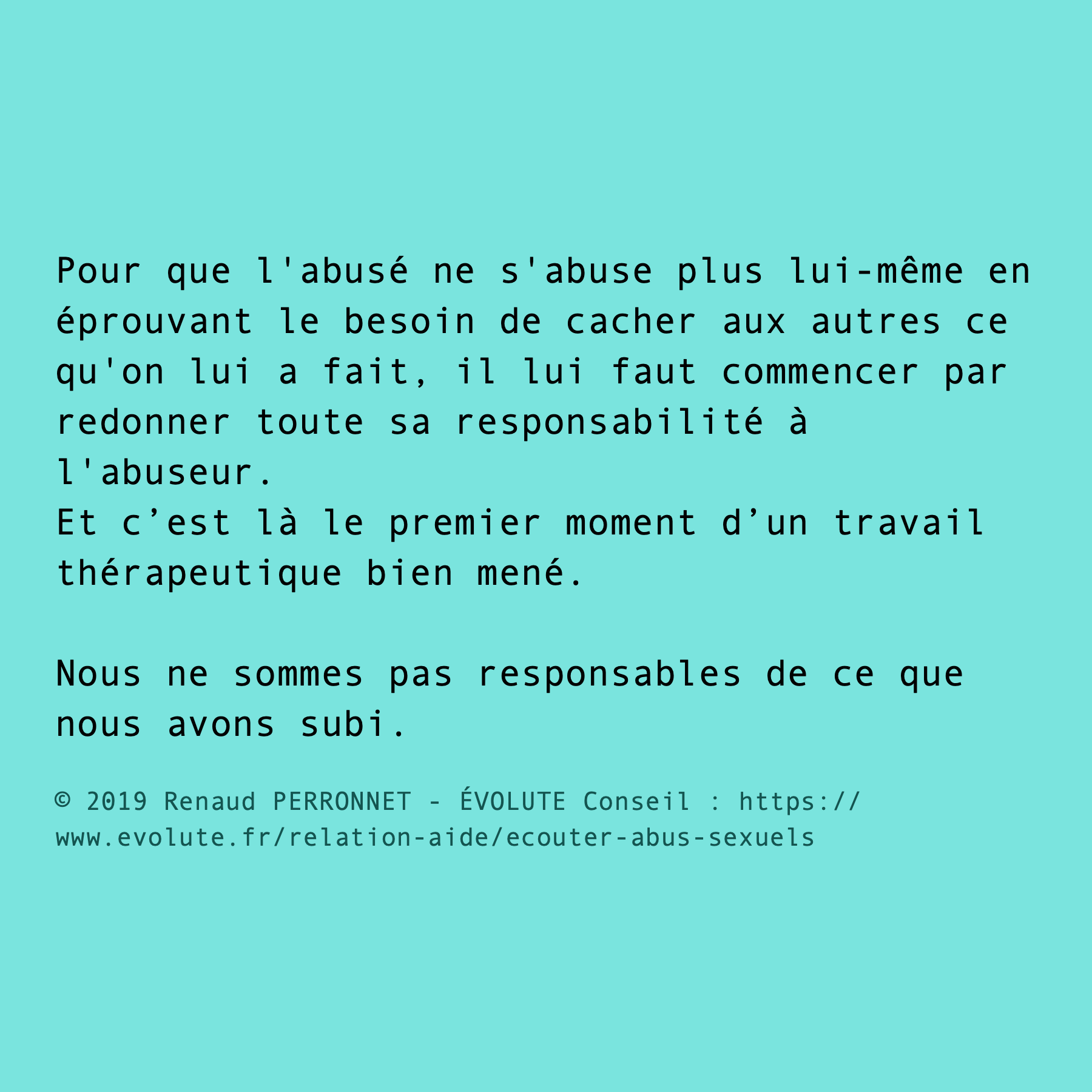 Abusé / Abuseur