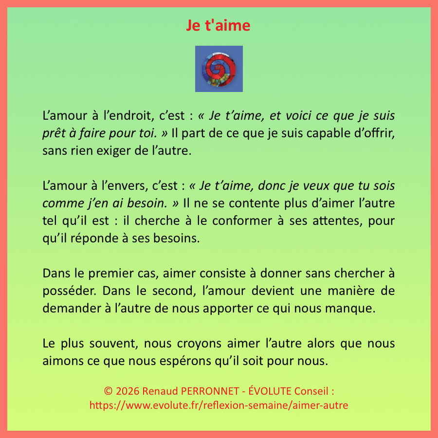 Je t'aime 1