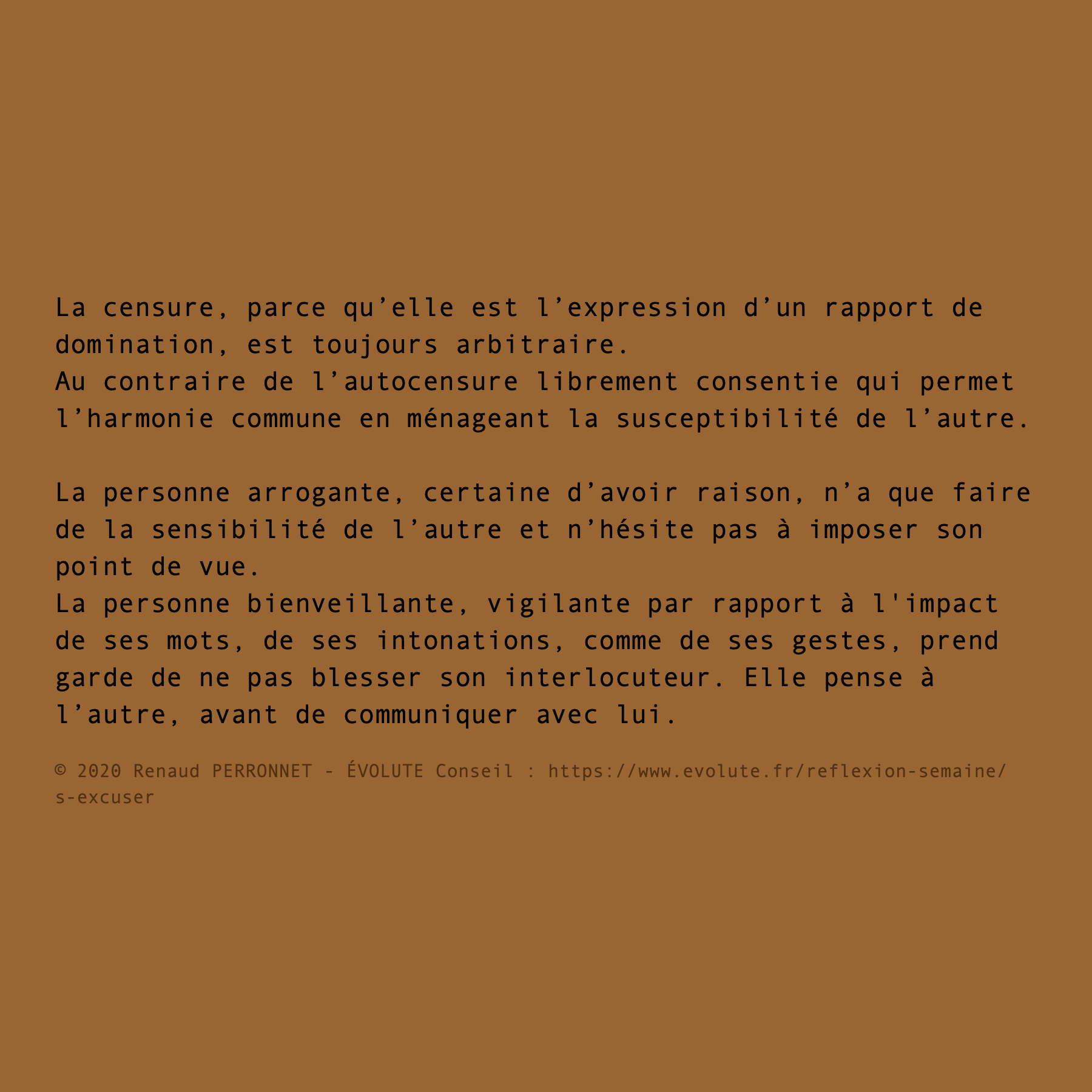 Autocensure