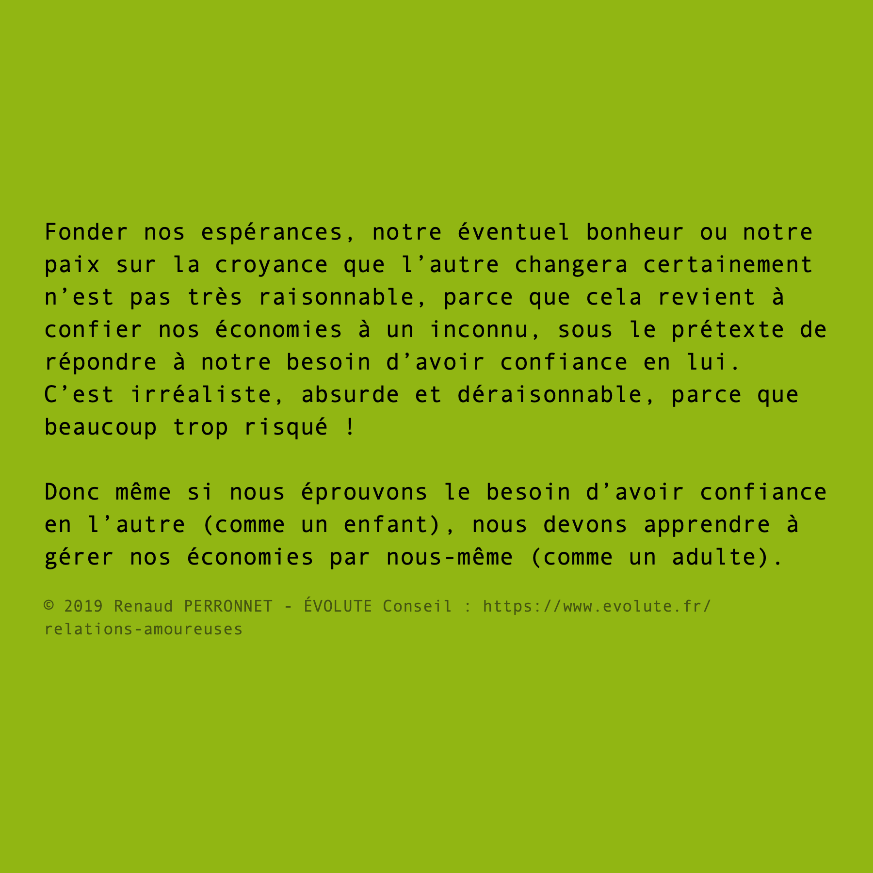 Changer l'autre ?