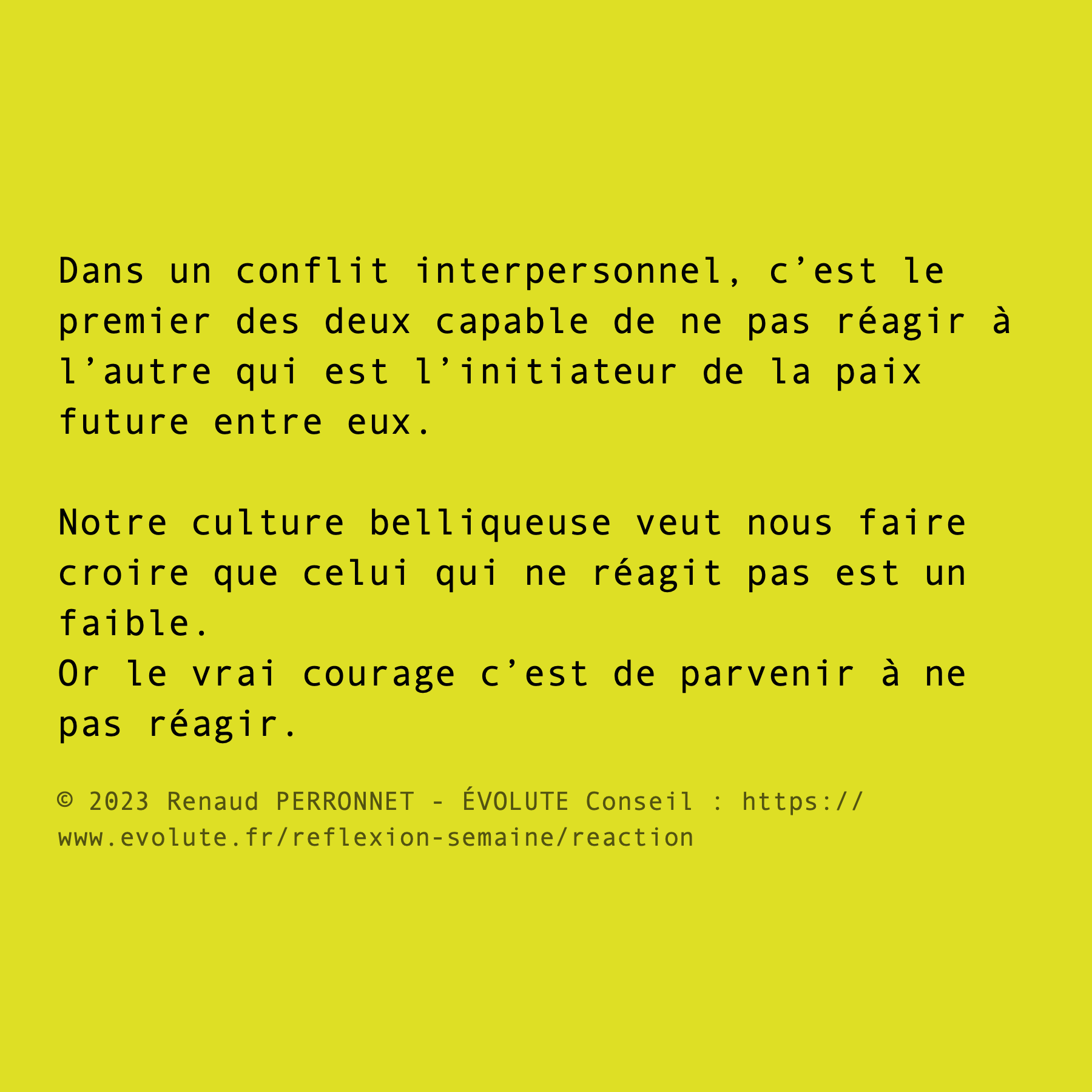 Comment initier la paix ?