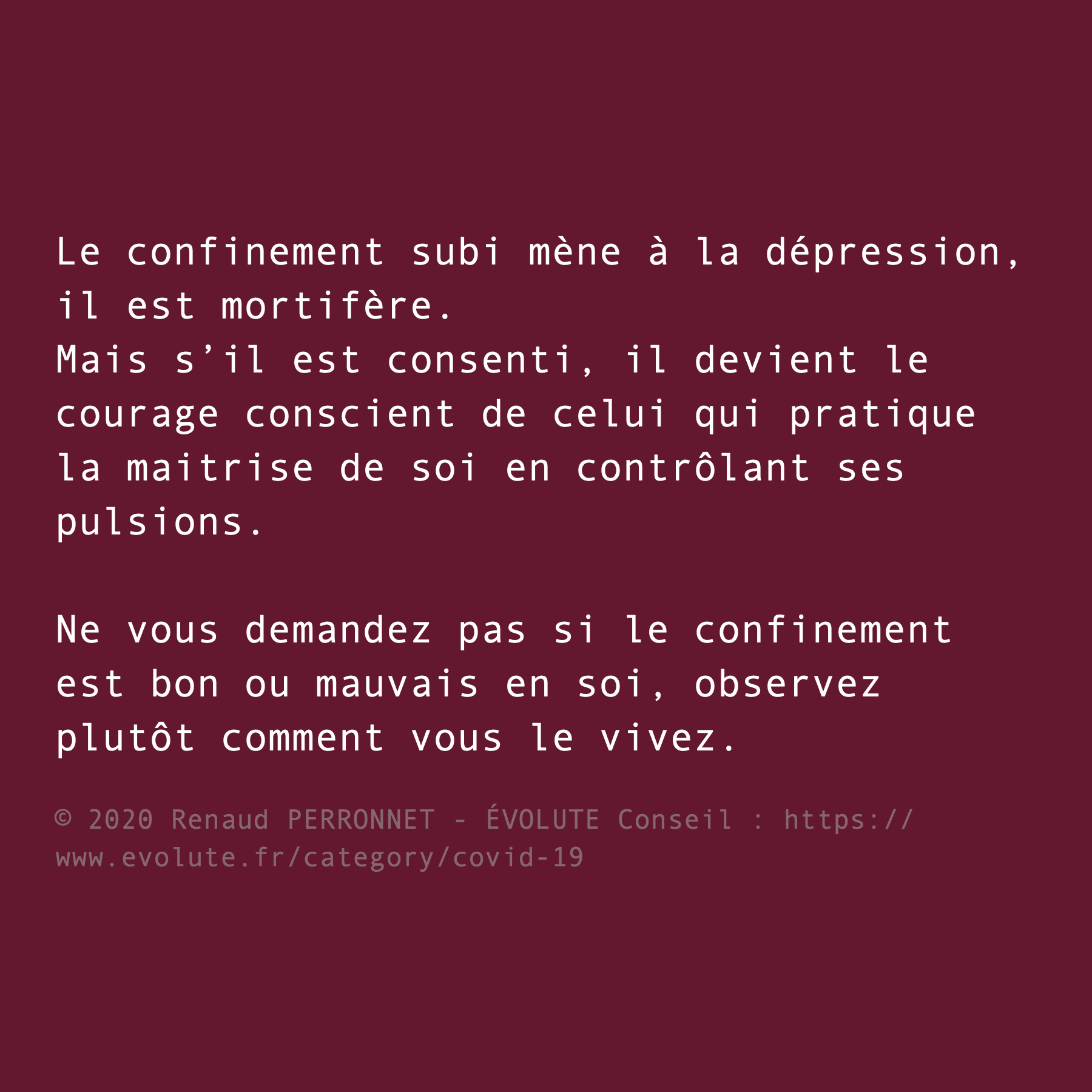 Confinement consenti