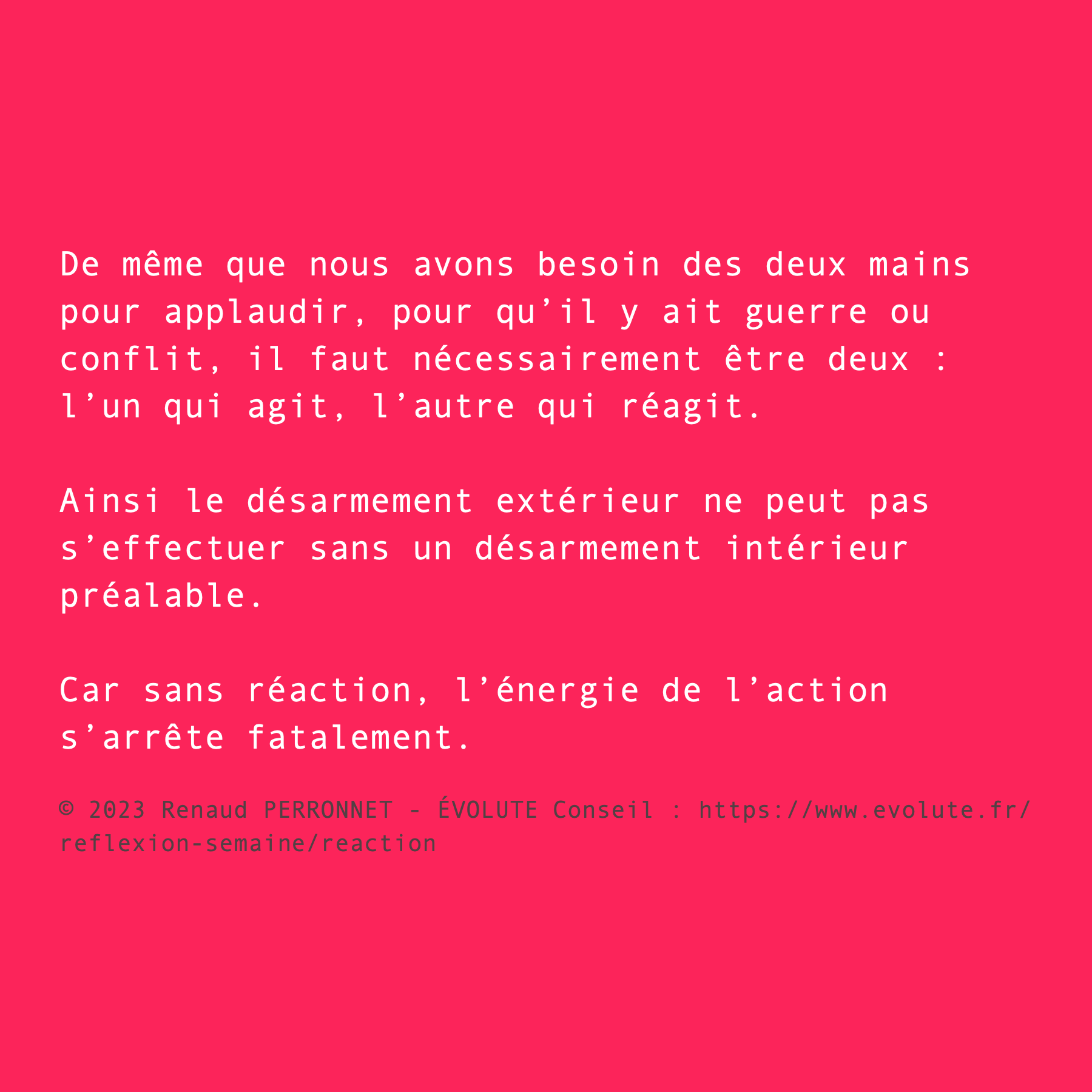 Désarmement