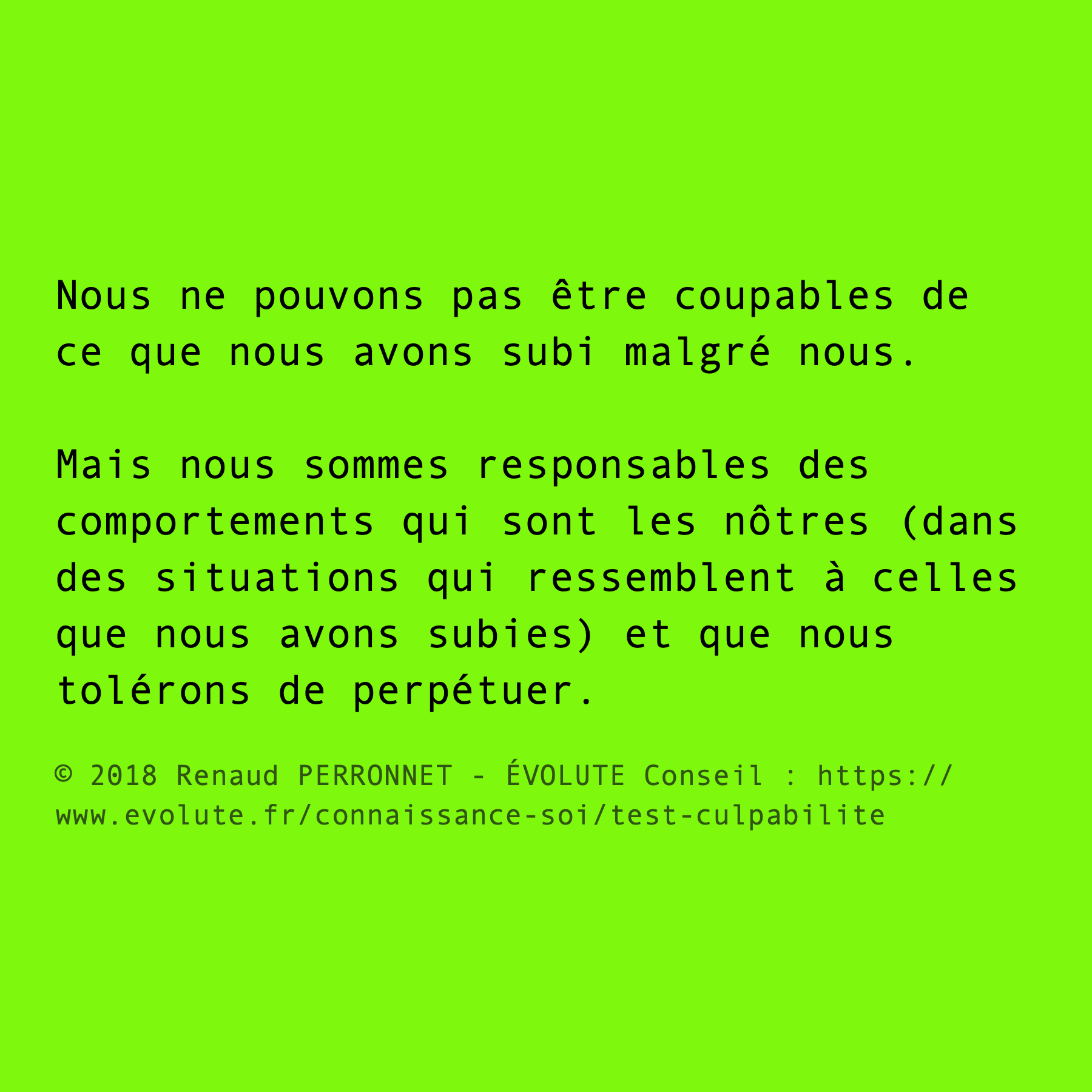 Devenir responsable