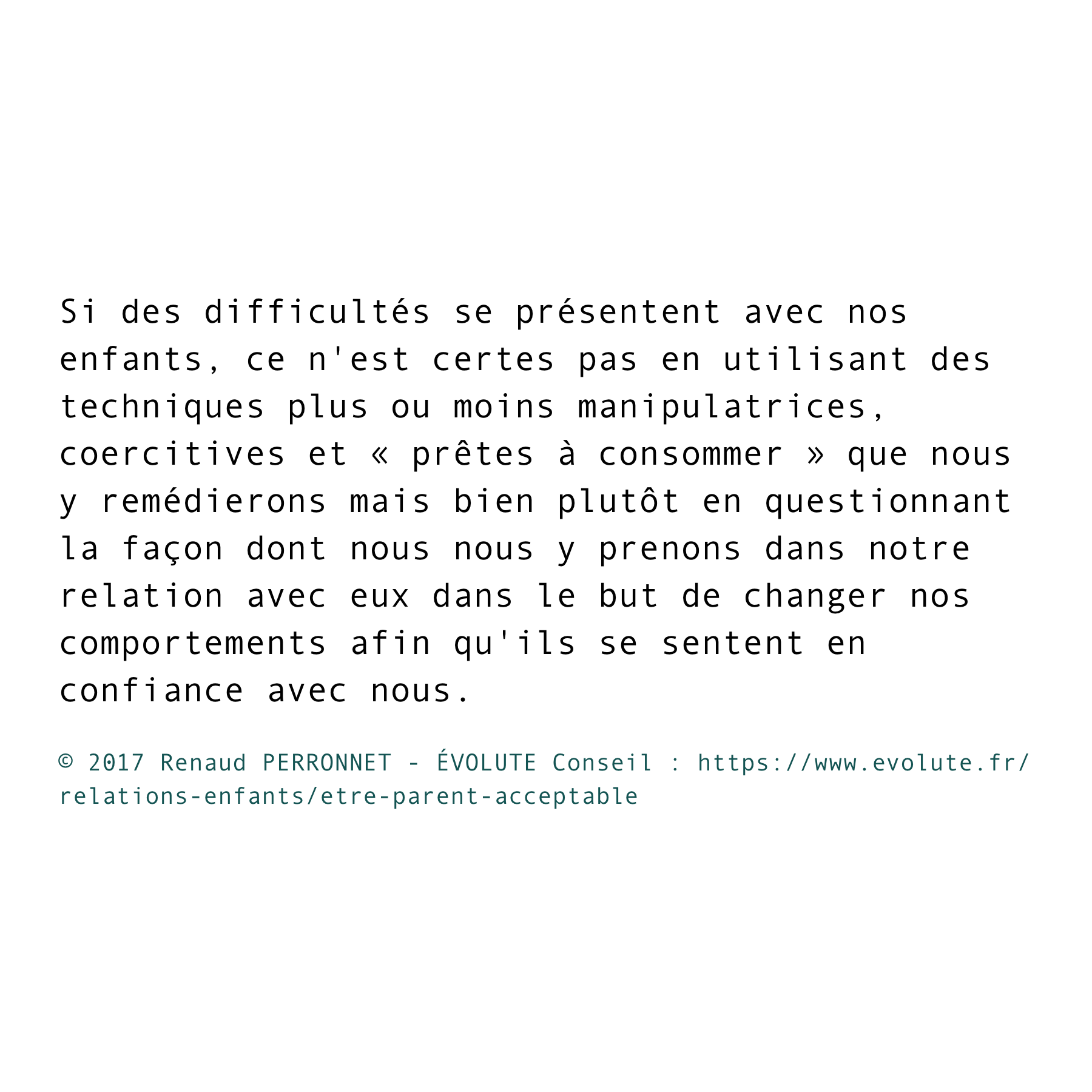 Difficultés d'éducation