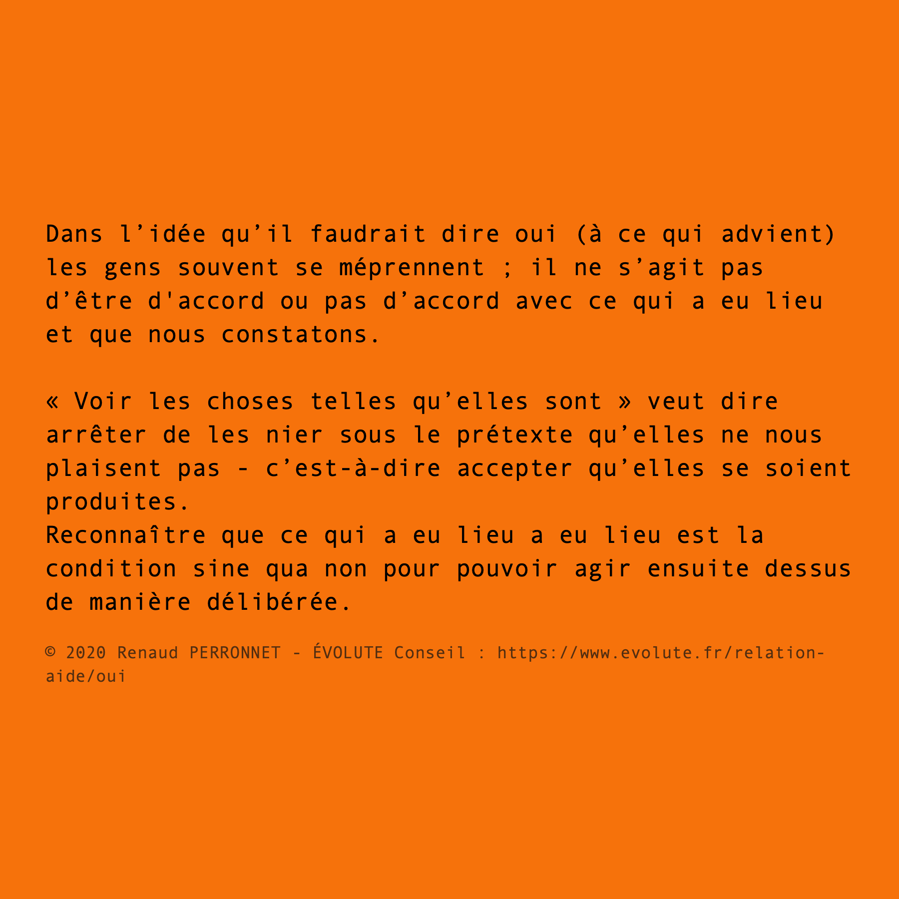 Dire oui