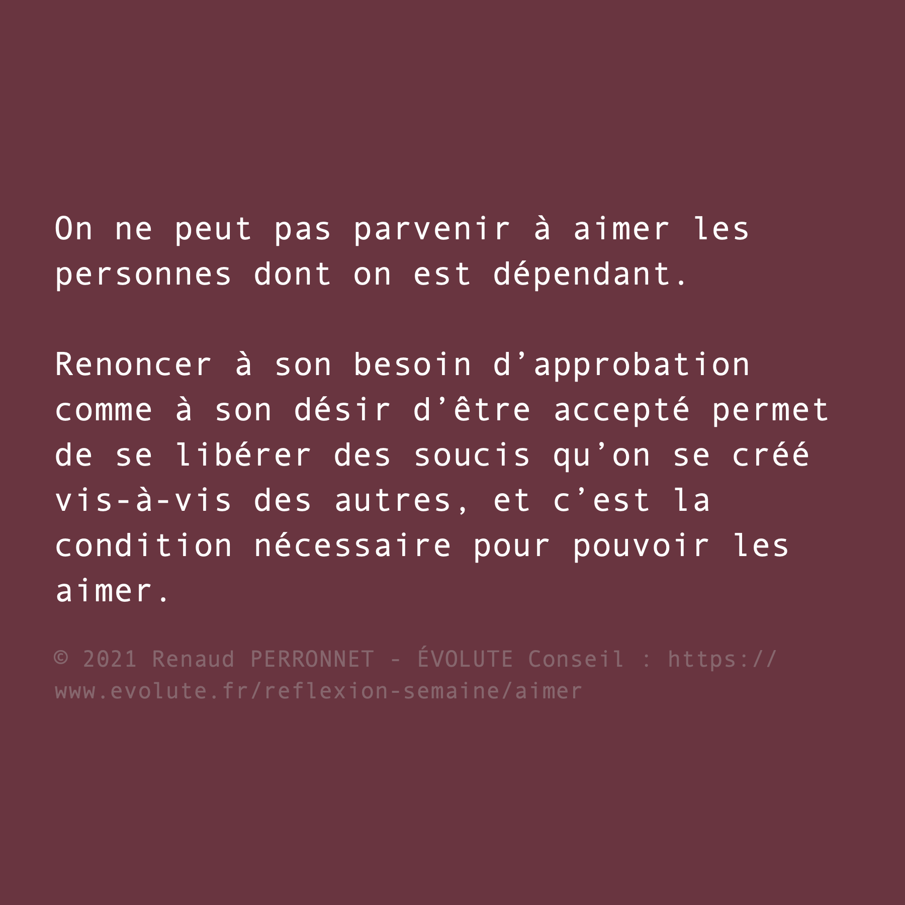 Comment aimer les autres ?