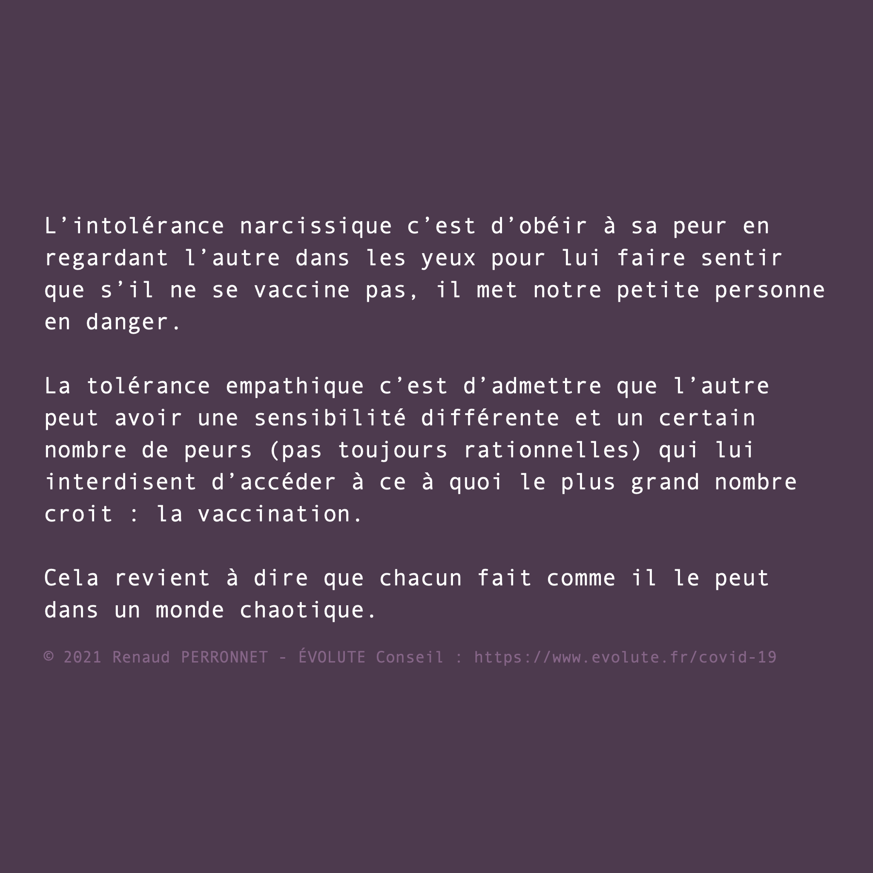 Intolérance et vaccination
