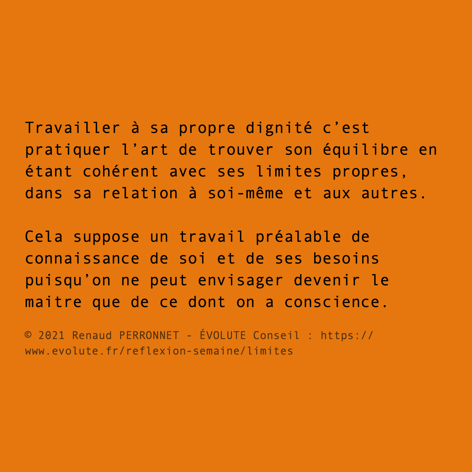 Ma dignité