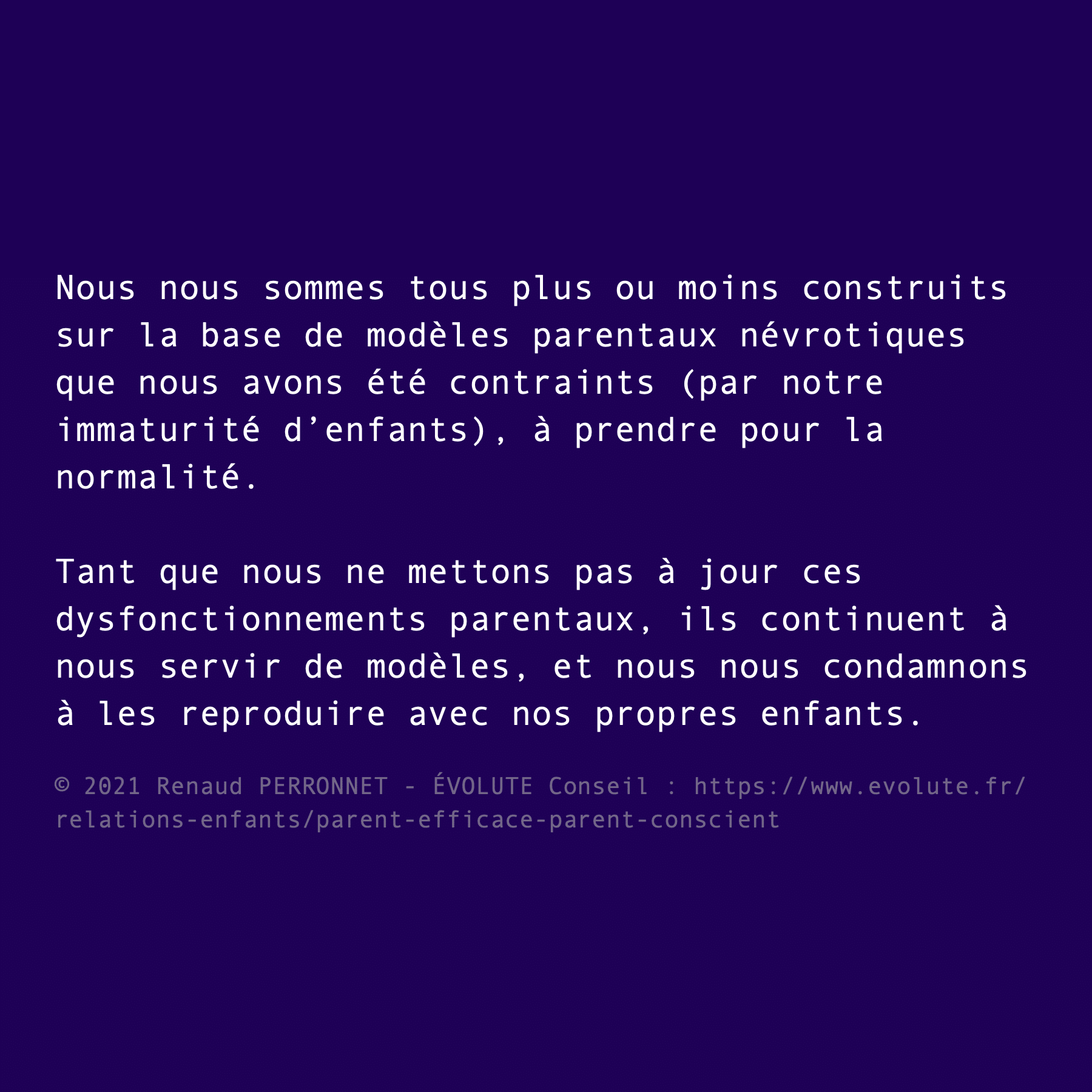 Modèles parentaux