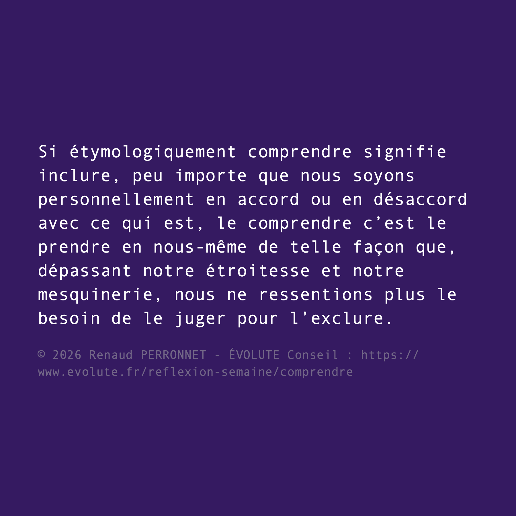 Que signifie comprendre ?