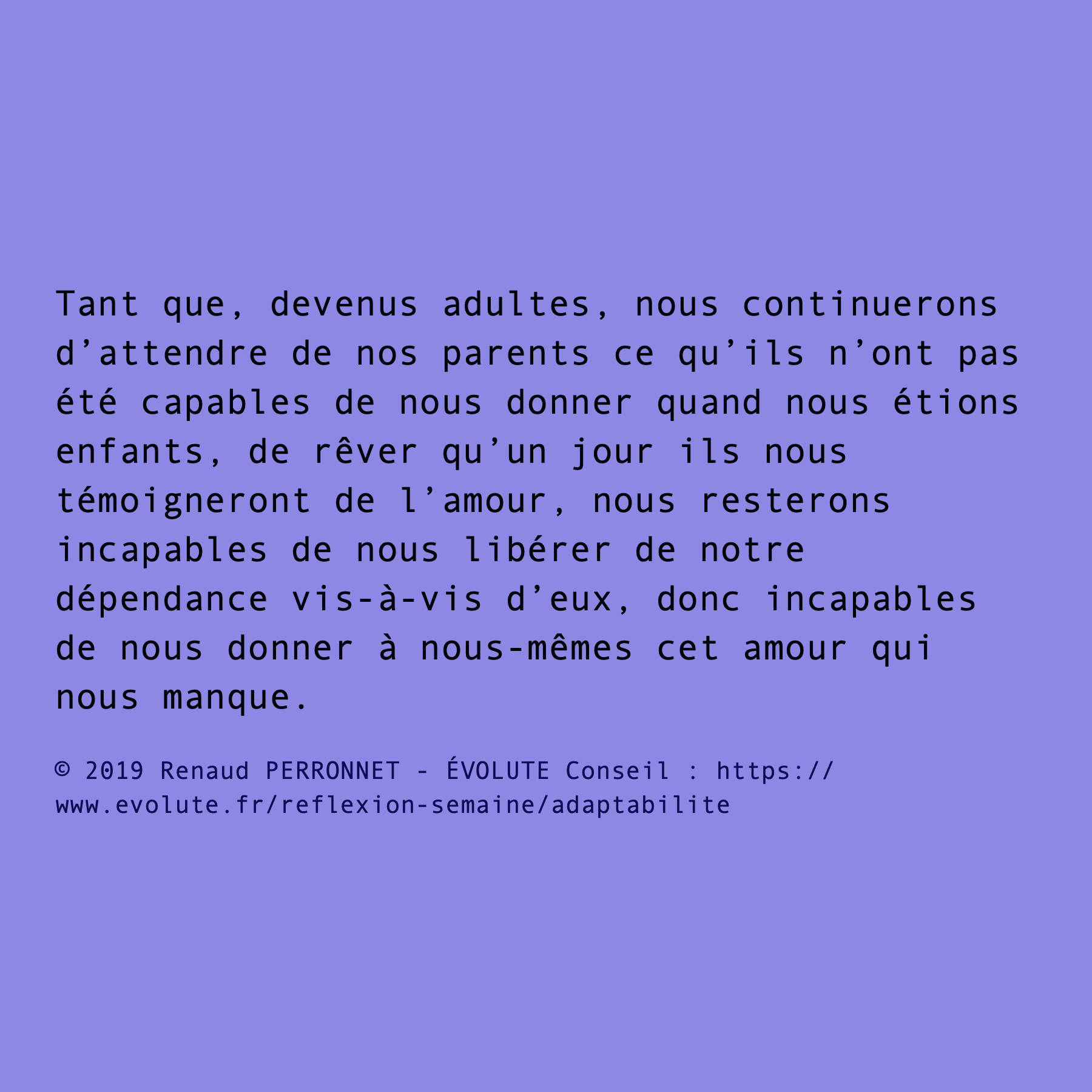 La folle attente