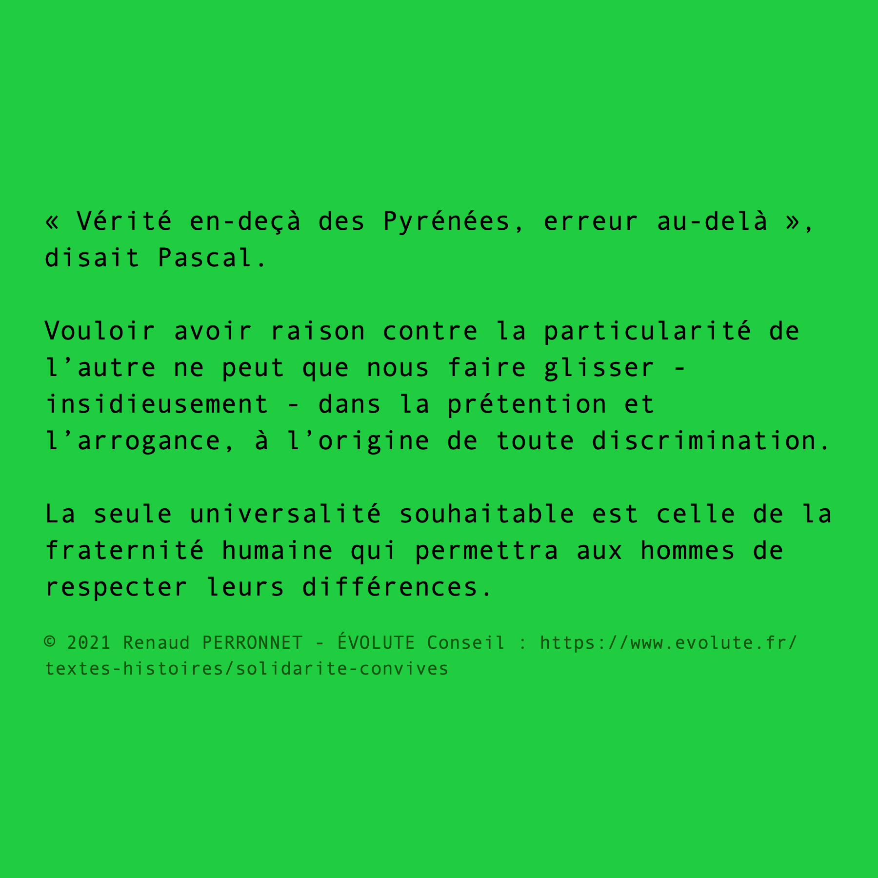 Fraternité humaine