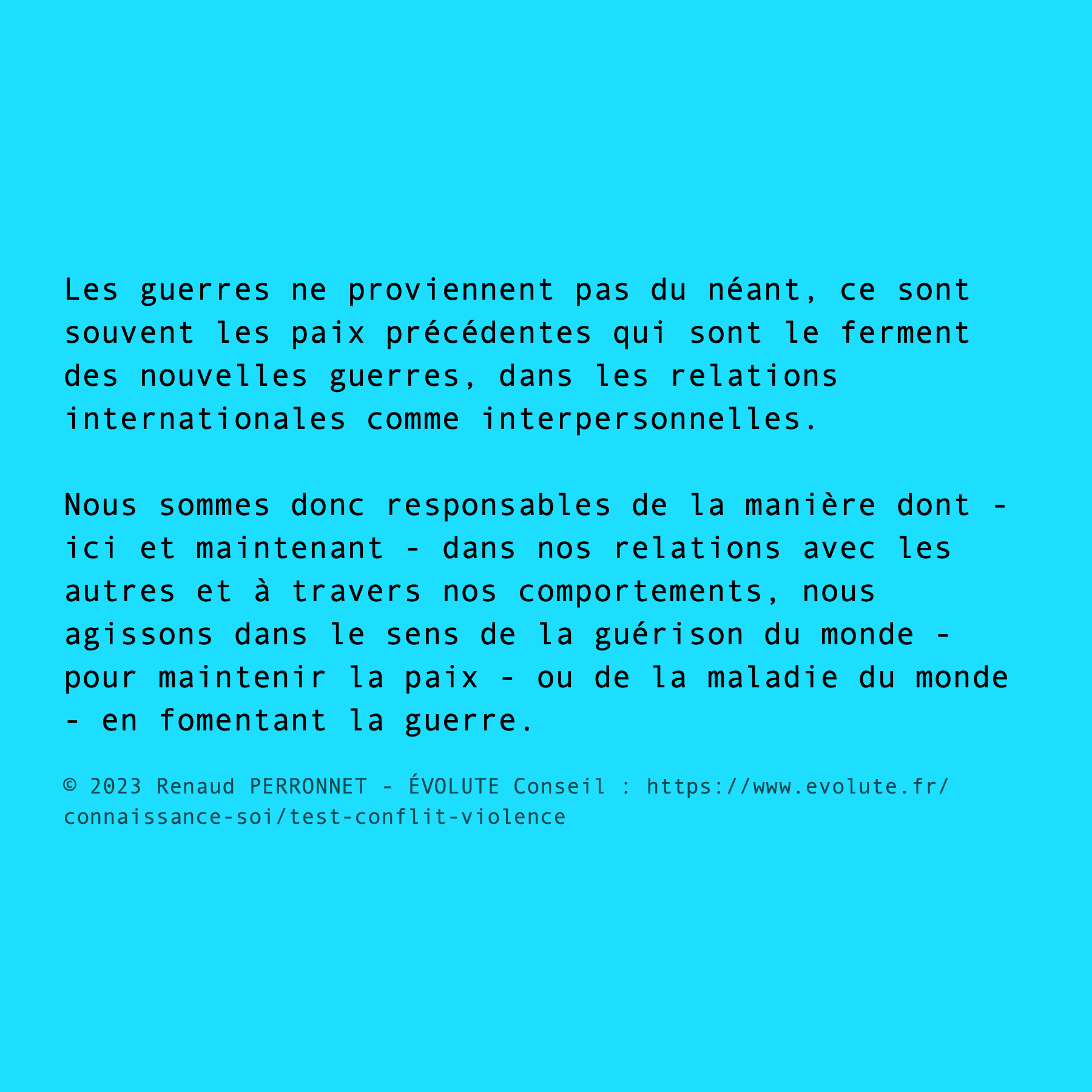 Guerres et responsabilité