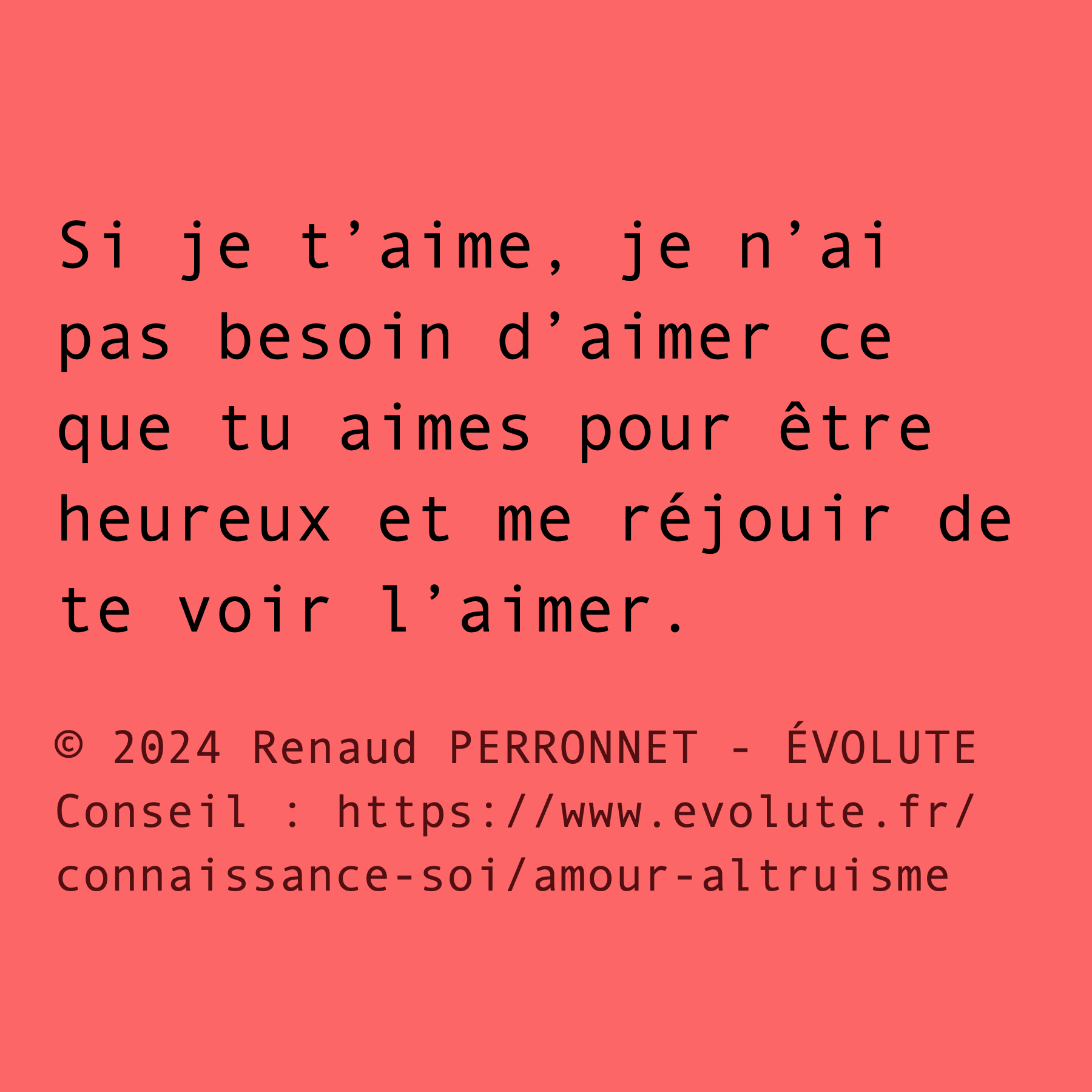 Heureux pour l'autre