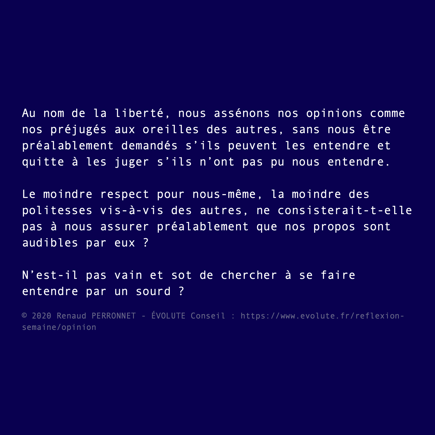 Moi d'abord