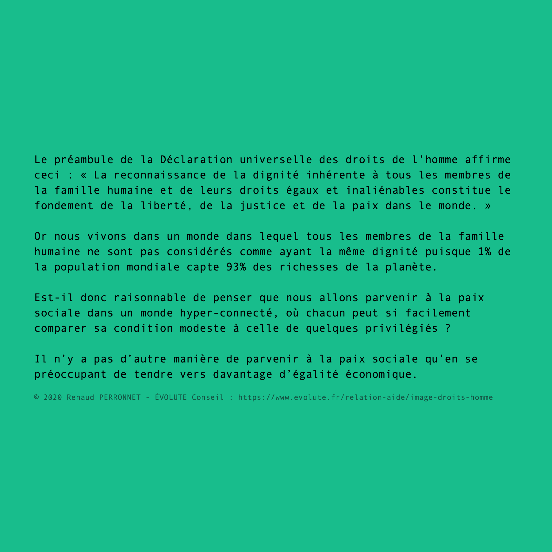 Paix sociale