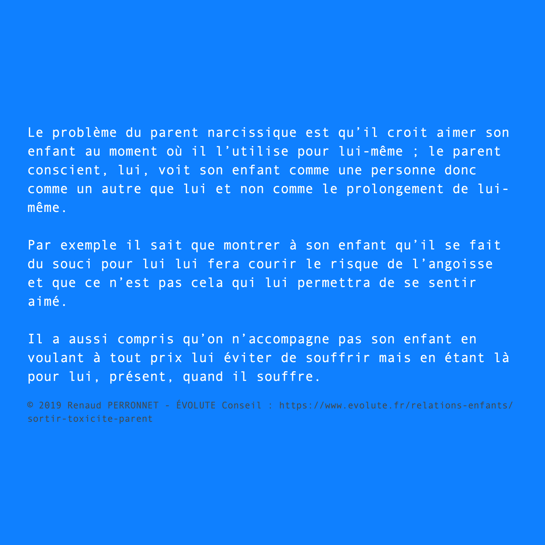 Parent conscient