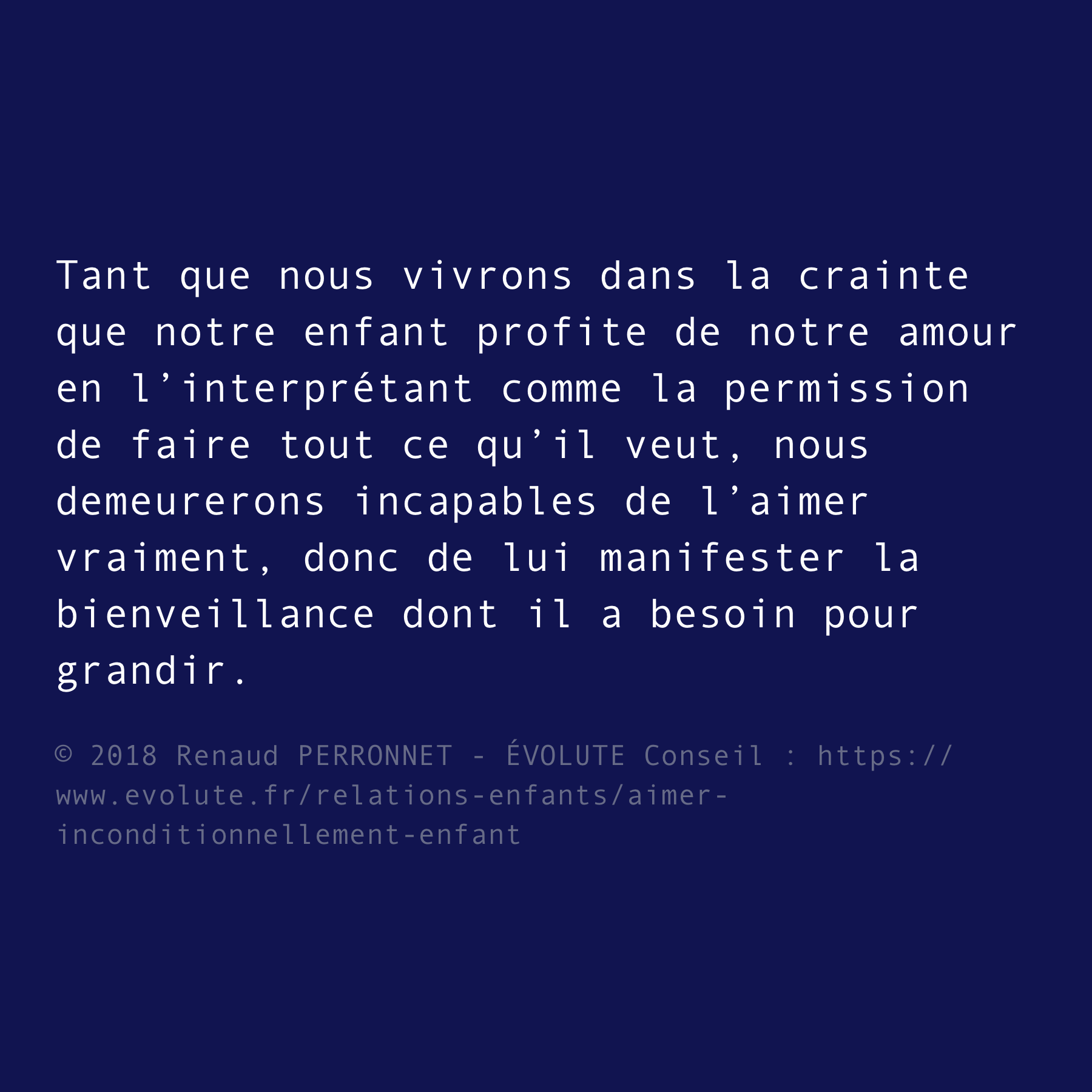 Peur d'aimer son enfant