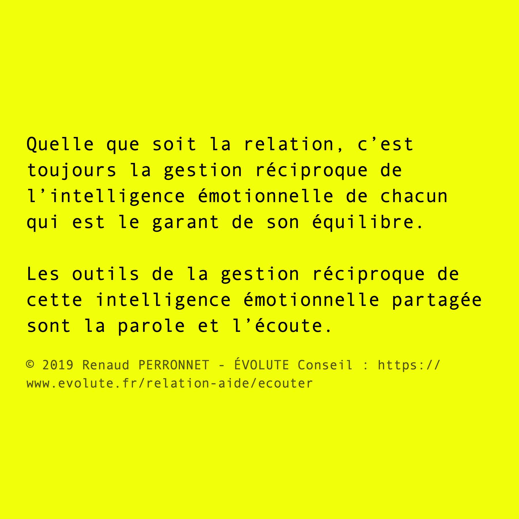 Relation équilibrée