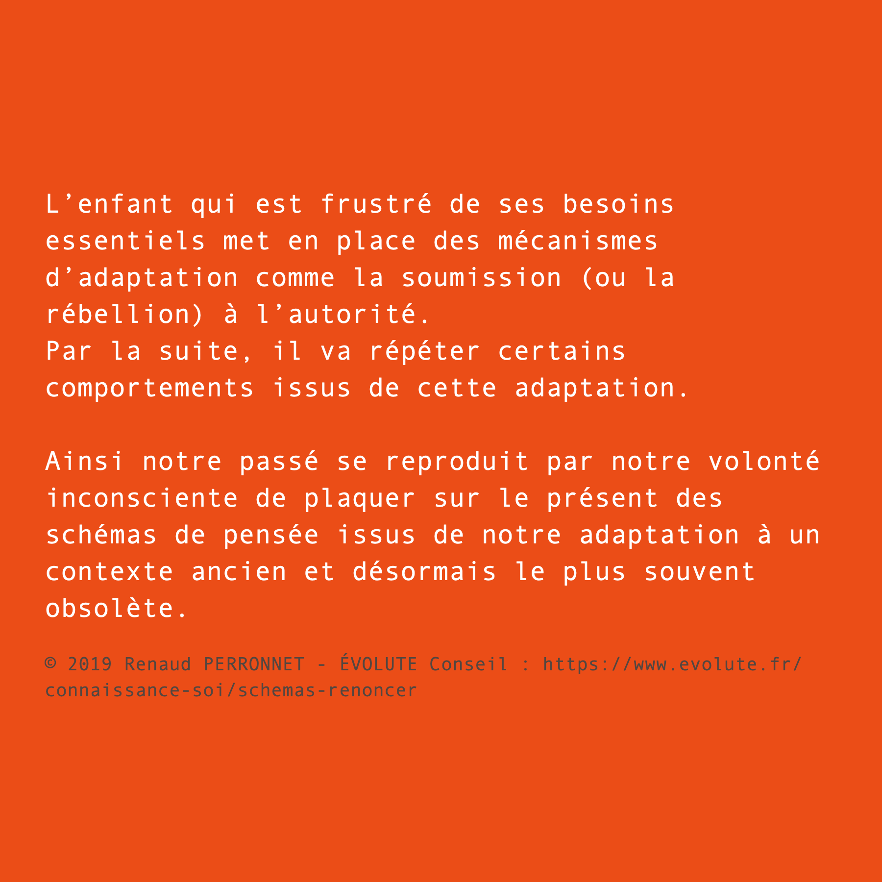 Reproduction du passé