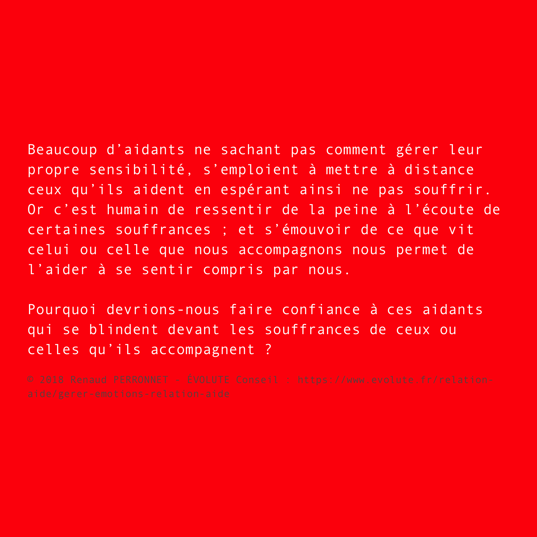 Ressentir de la peine