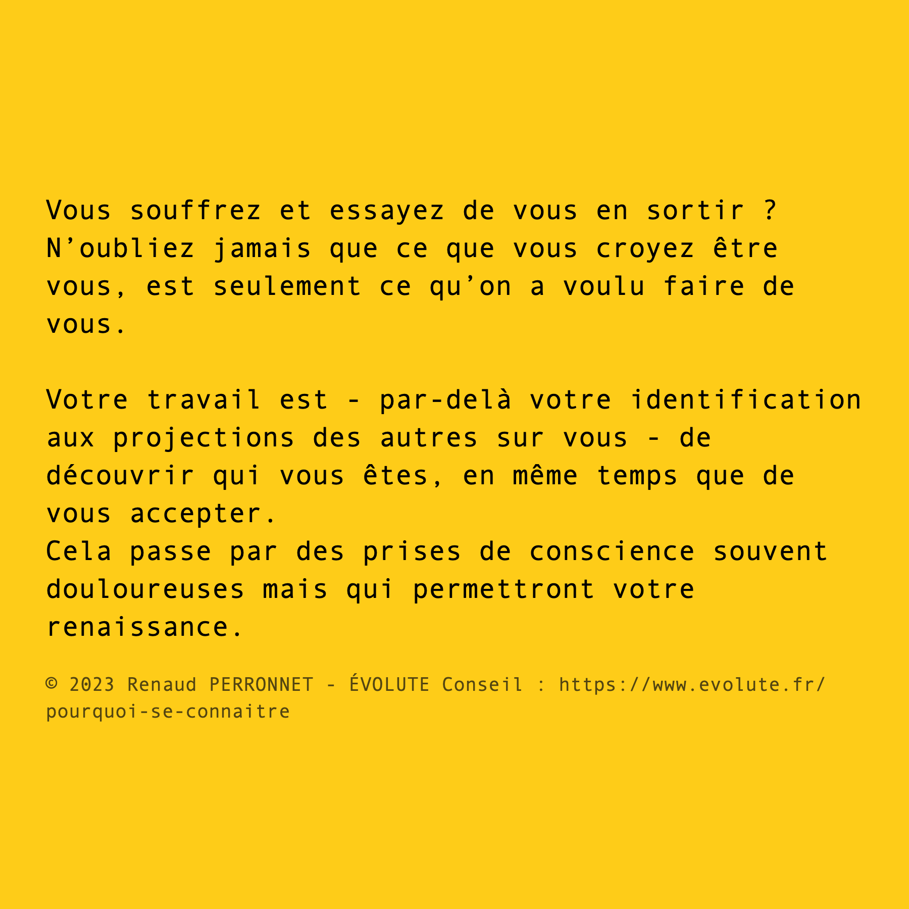 Pour s'en sortir