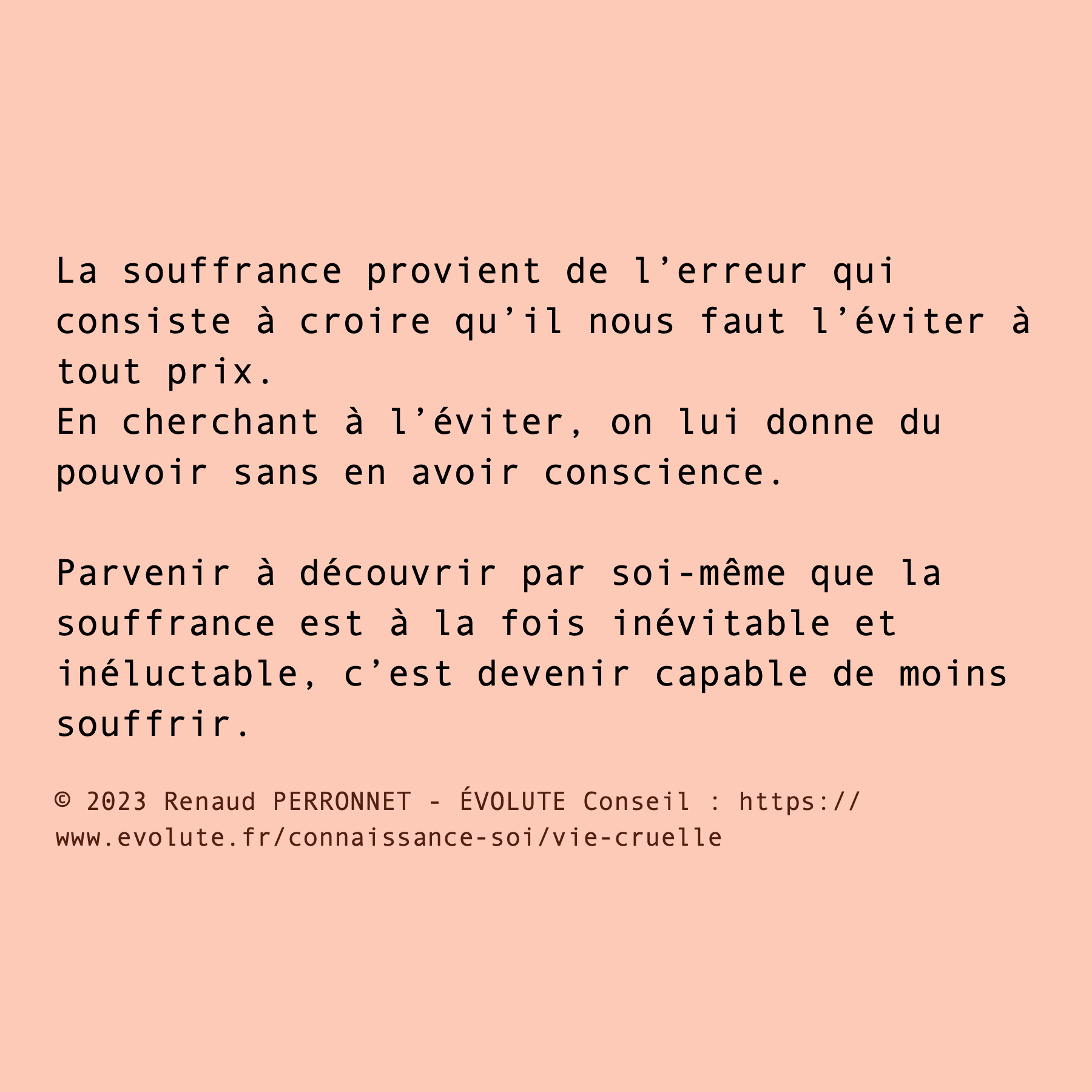 Souffrance