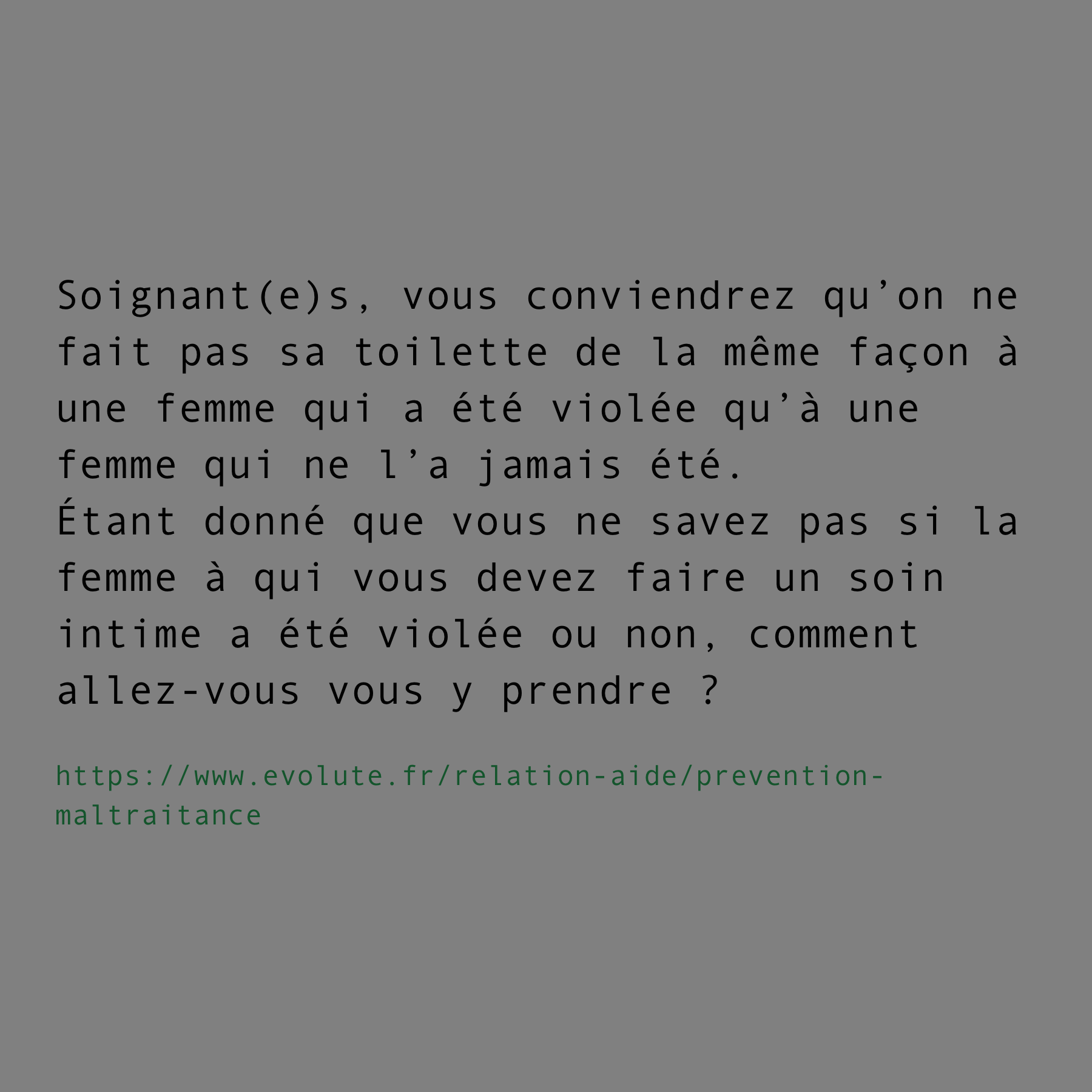 Toilette intime