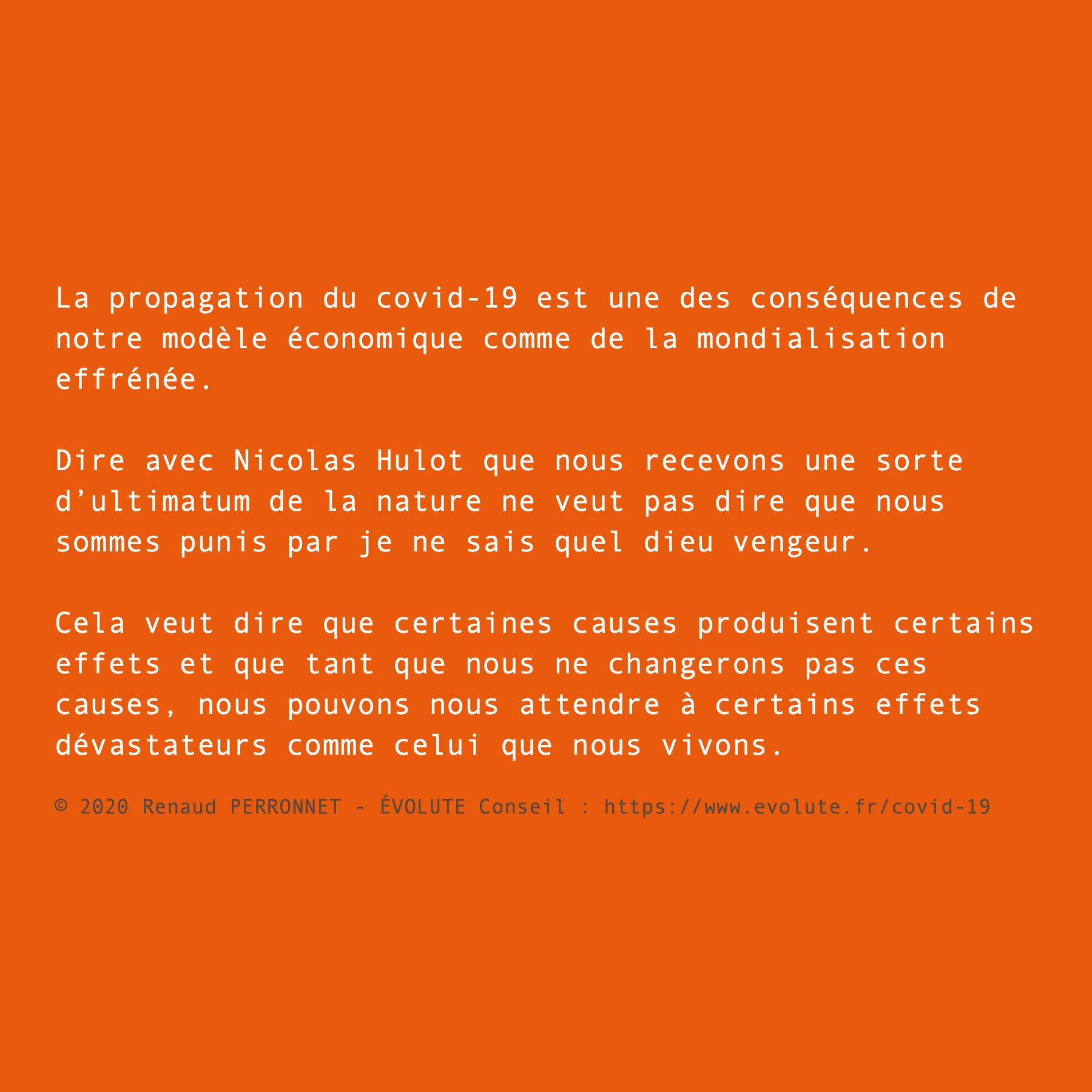 Ultimatum de la nature