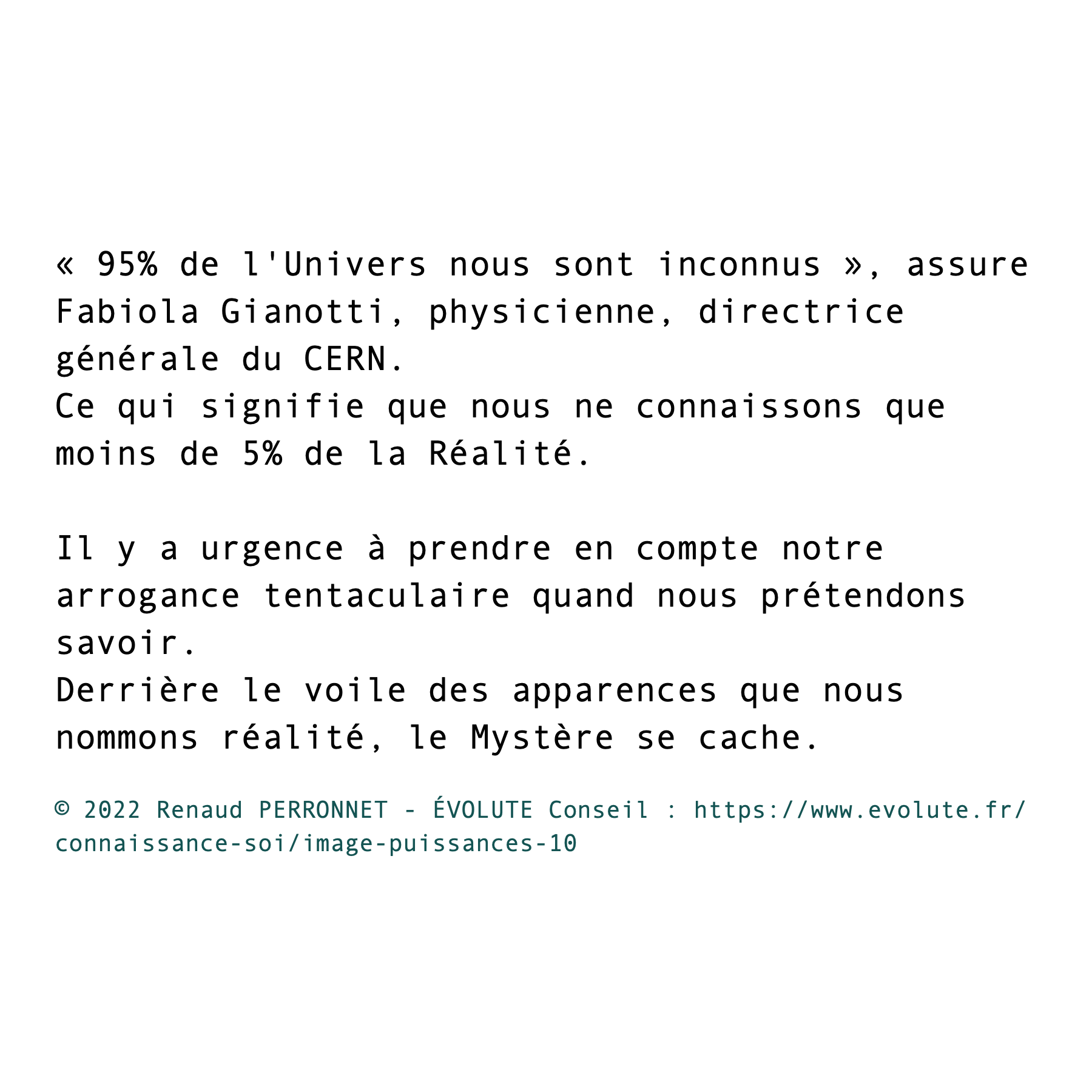 Urgence du mystère