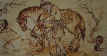 Le vieil homme et le cheval